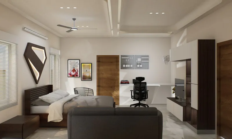 Interior fit-out with premium finishes