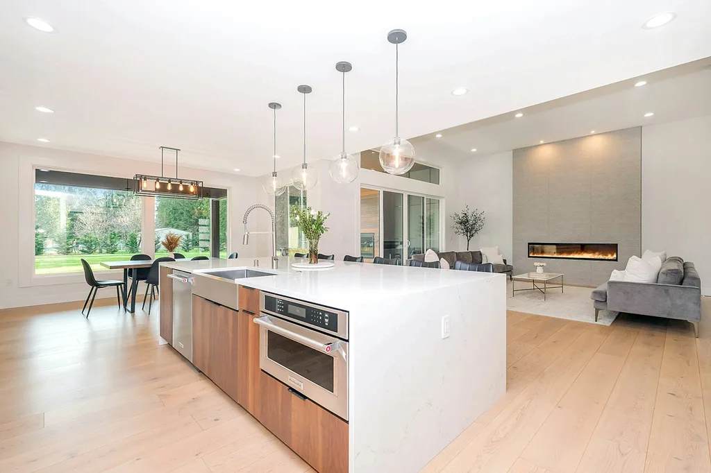 Premium kitchen renovation showing quality installation and finish